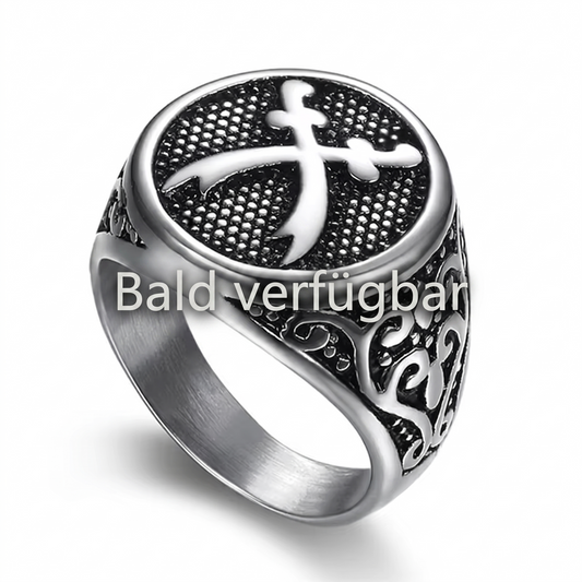 Zülfikar Ring — Edelstahl Siegelring